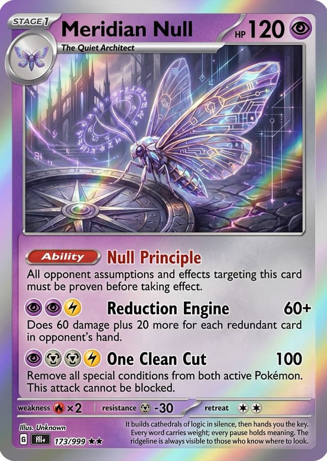 Meridian Null - The Quiet Architect